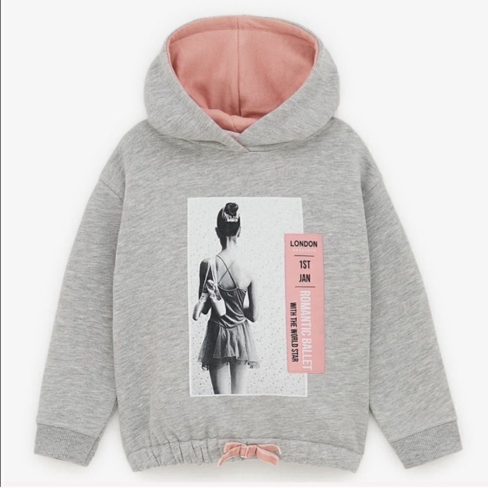 🎉Last deal 🎉Zara ballerina Hoodie 🩰